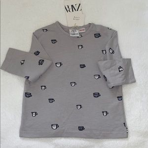 ZARA T-SHIRT TODDLERS BOYS 12-18M NWT